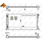 NRF Engine Radiator 56030