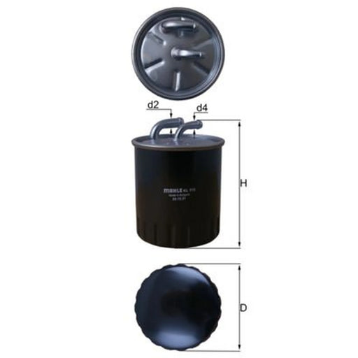 Mahle Fuel Filter Element KL 313