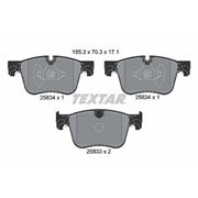 Textar Front Brake Pad Set 2583401