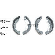 Textar Brake Shoe Set Axle Kit 91056400