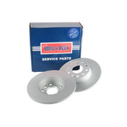 Borg & Beck 2 x Solid Rear Brake Discs BBD5200