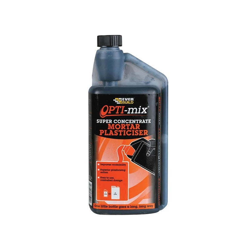 Everbuild Sika Opti-Mix Mortar Plasticiser 1 litre - 486210