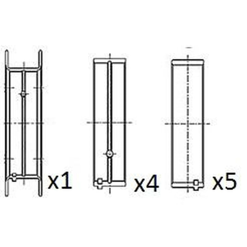 FAI Main Bearing Set BM1009-020