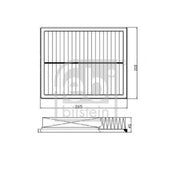 Febi Engine Air Filter 172767