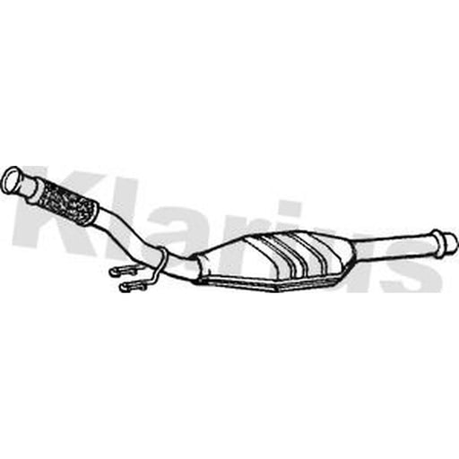 Klarius Catalyst Type Approved With Pipe Front 321532