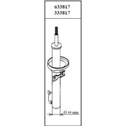 KYB Shock Absorber Damper Strut Front 633817