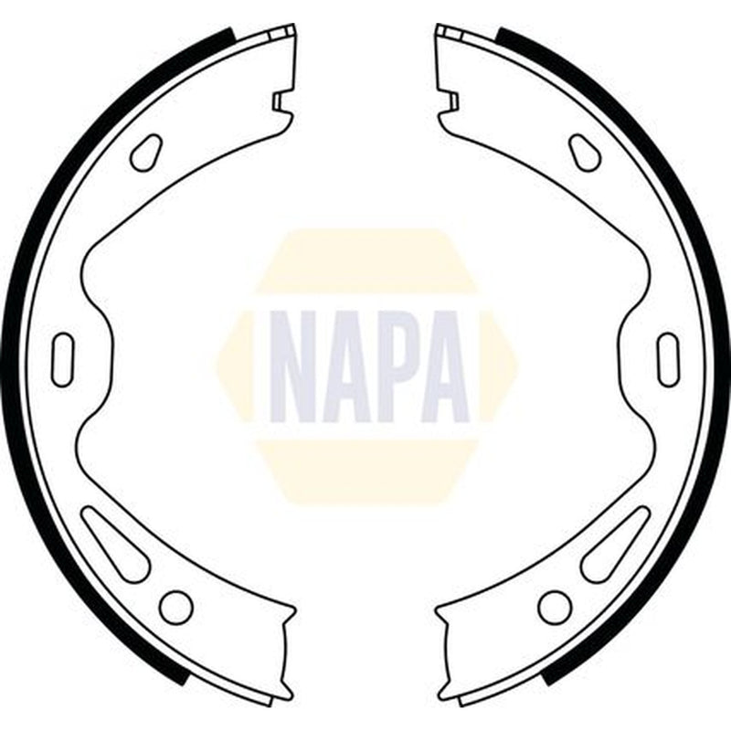 NAPA Parking Brake Shoe Set NBS5061