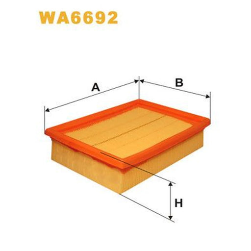 WIX Engine Air Filter WA6692