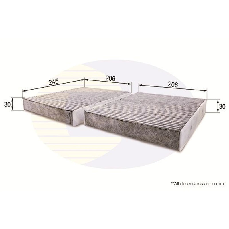 Comline Cabin Air Filter (Pollen Filter) EKF320A