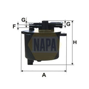 NAPA Fuel Filter Element NFF2132