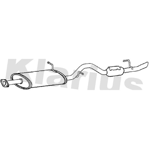 Klarius Box With Tail Pipe Rear SZ112K