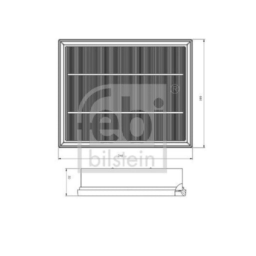 Febi Engine Air Filter 172761
