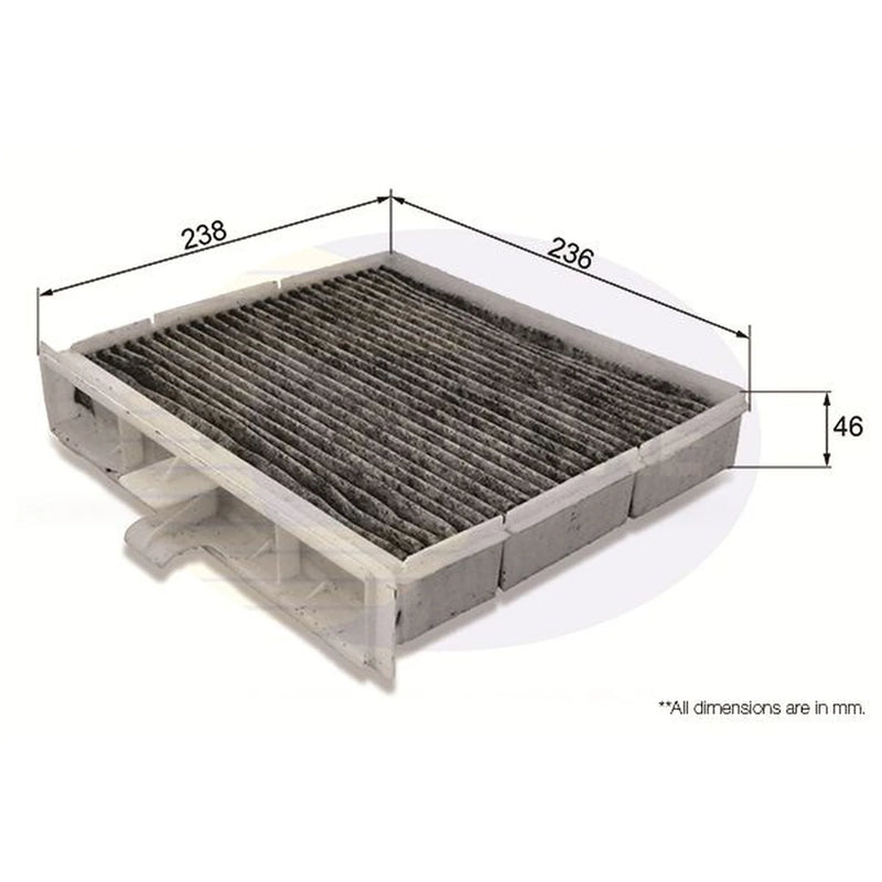 Comline Cabin Air Filter (Pollen Filter) EKF157A
