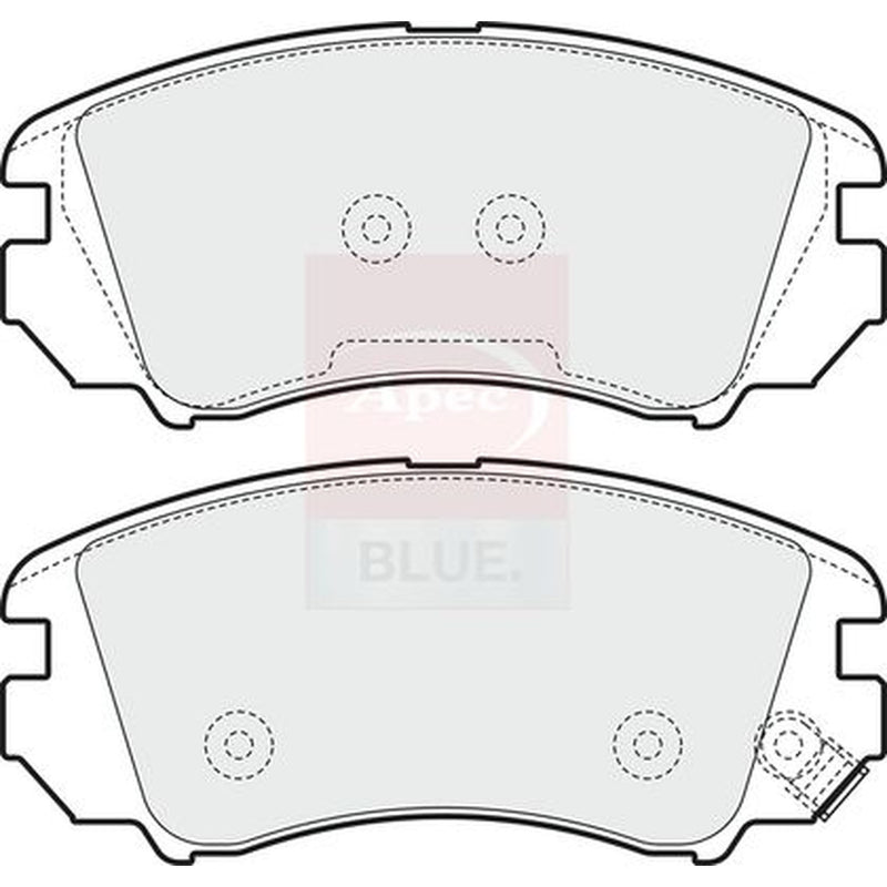 Apec Front Brake Pad Set PD3572