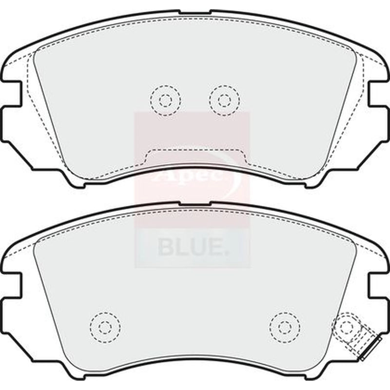 Apec Front Brake Pad Set PD3572