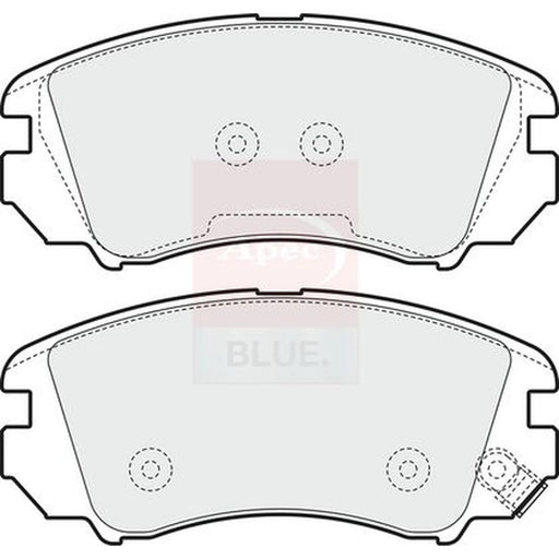 Apec Front Brake Pad Set PD3572