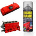 E-Tech Red Engine Enamel Spray On 400ml Heat Resistant High Temp Paint E-Tech  - Town Parts