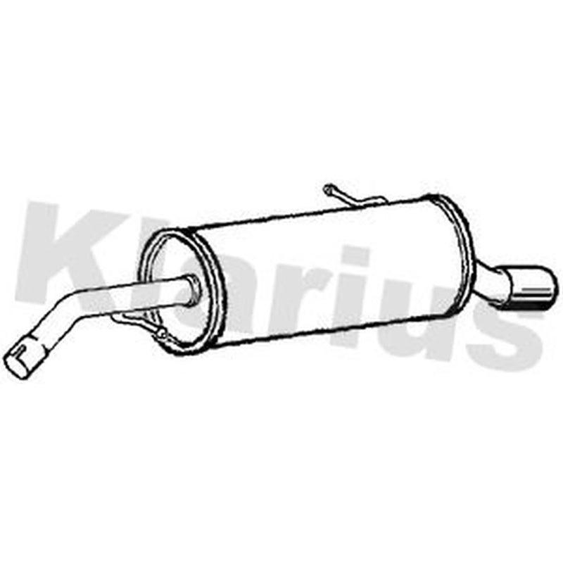 Klarius Box With Tail Pipe Rear CN641A