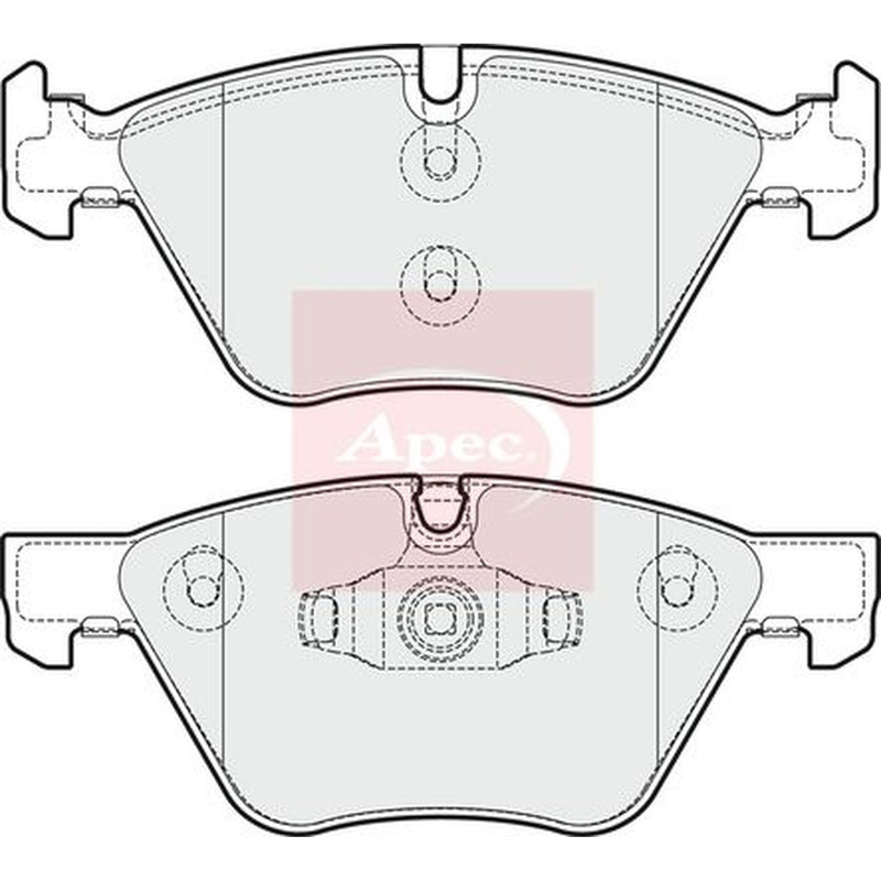 Apec Front Brake Pad Set PAD1699