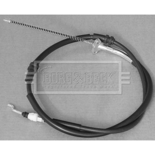 Borg & Beck Handbrake Cable Left Rear BKB3165