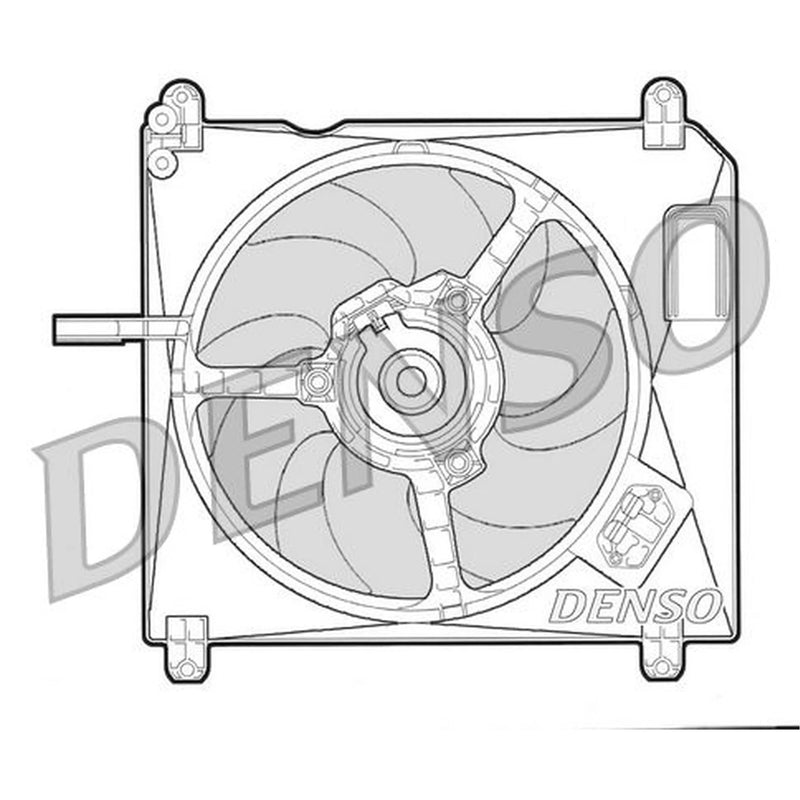Denso Engine Cooling Fan DER09002
