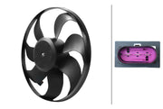 Hella 8EW 366 420-281 Fan, engine cooling