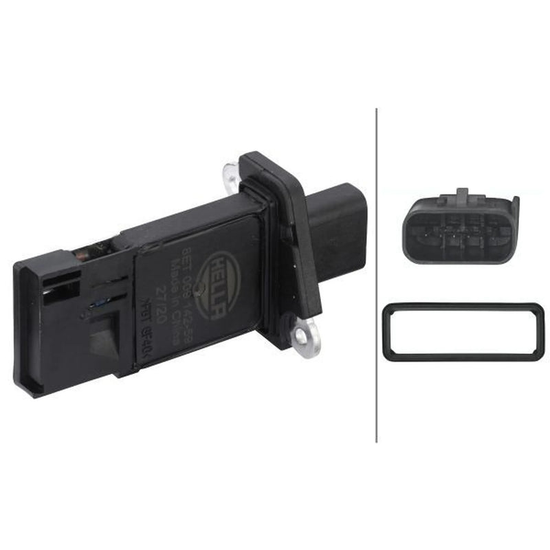 Hella MAF Sensor (Mass Air Flow) 8ET 009 142-591