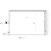 NRF Air Conditioning Condenser 350457