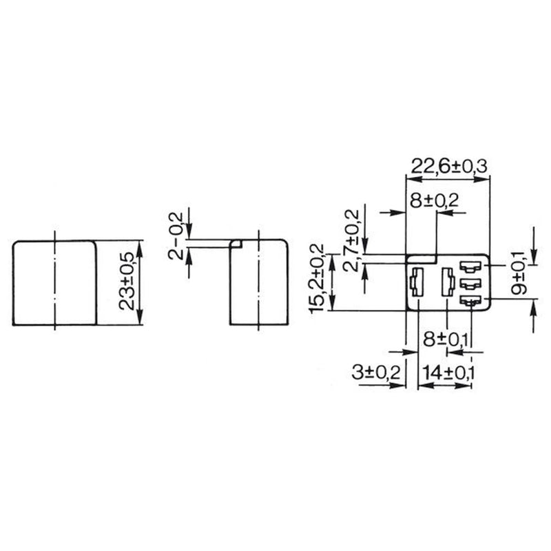 Bosch Relay Socket Base 3 334 485 046