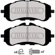 Juratek Front Brake Pad Set JCP8097