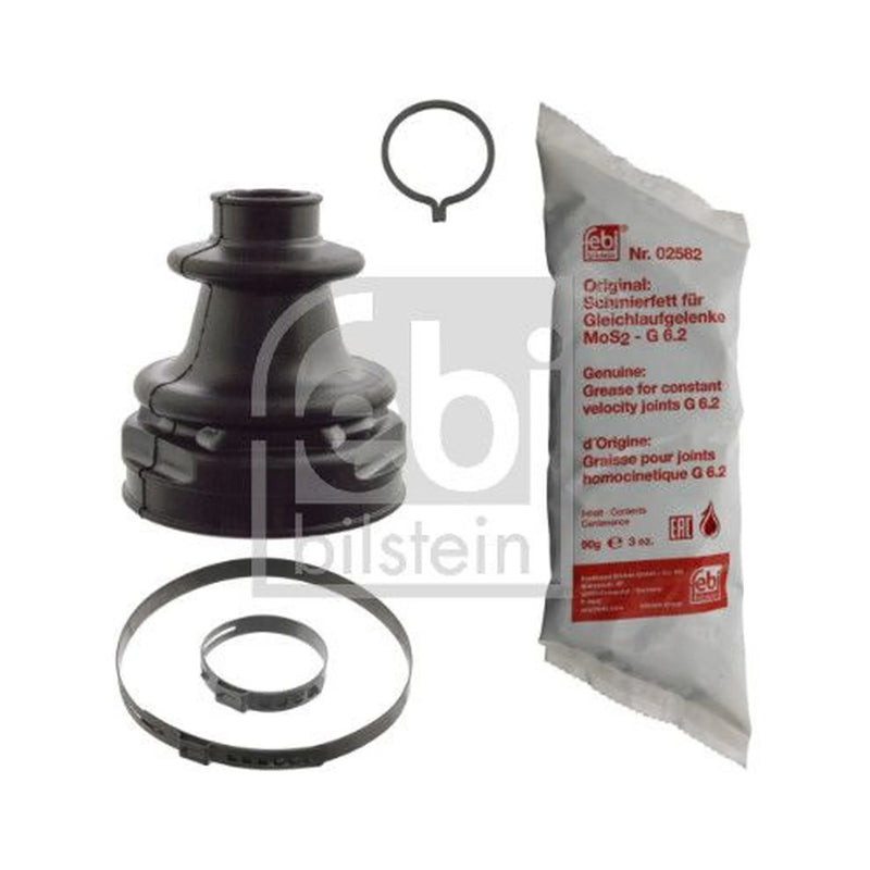 Febi Drive Shaft Bellow Kit transmission sided Rubber 14218