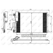 NRF Air Conditioning Condenser 35975