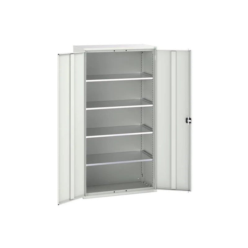 Bott Verso 4 Shelf Cupboard 1050mm Light Grey - 16926267.16