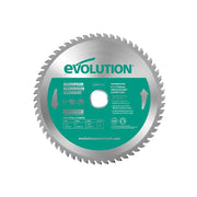 Evolution Aluminium Cutting Circular Saw Blade 210 x 25.4mm x 60T - A210TCT-60CS