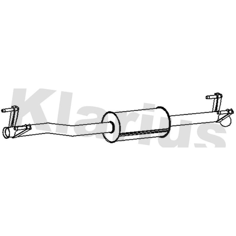 Klarius Box With Centre Pipe Centre MZ948B