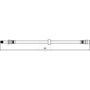 Apec Brake Hydraulic Hose Line Front HOS4112
