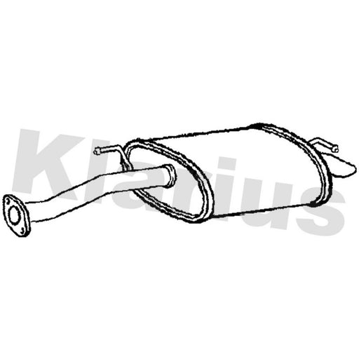 Klarius Box With Tail Pipe Rear HA396Q