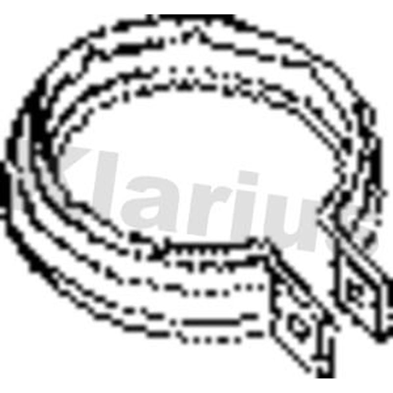 Klarius Exhaust System Clamping Piece OD ID 75mm Wide MZP24AX