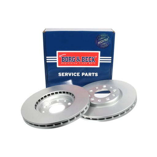 Borg & Beck 2 x Vented Front Brake Discs BBD5205