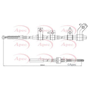 Apec Handbrake Cable Right Rear CAB1303