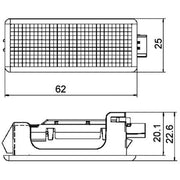 Hella Door Lamp Universal MD12 2XT 2XT 010 622-101 2XT 010 622-101
