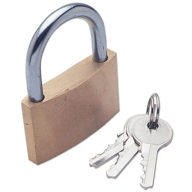 Laser Tools Brass Padlock 25-50mm
