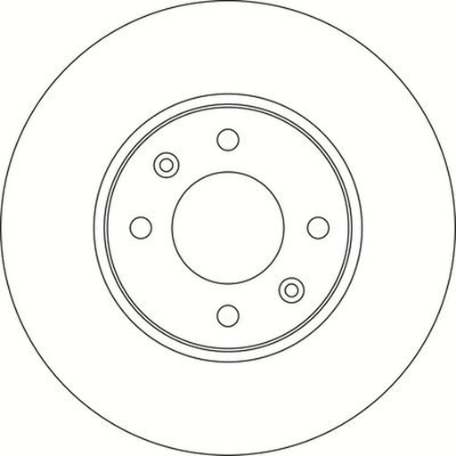 Abtex 2 x Vented Front Brake Discs BD1910V