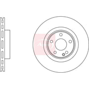 Apec 2 x Vented Front Brake Discs DSK3229