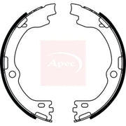 Apec Parking Brake Shoe Set SHU837