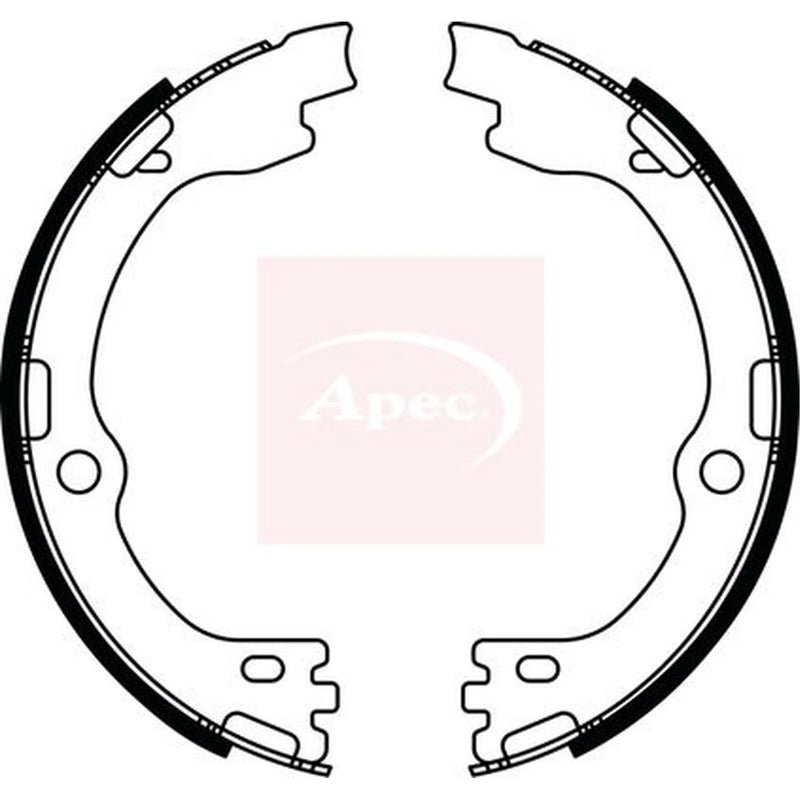 Apec Parking Brake Shoe Set SHU837