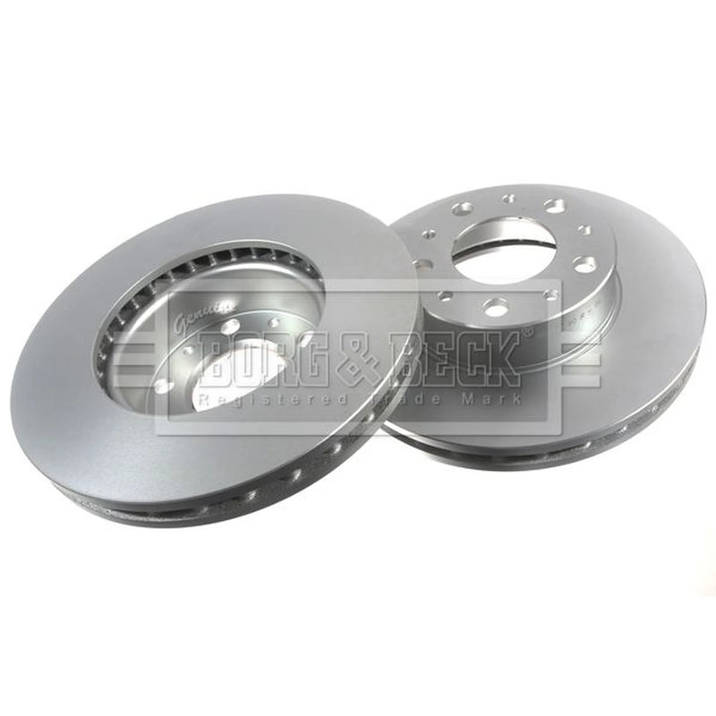 Borg & Beck 2 x Vented Front Brake Discs BBD4608
