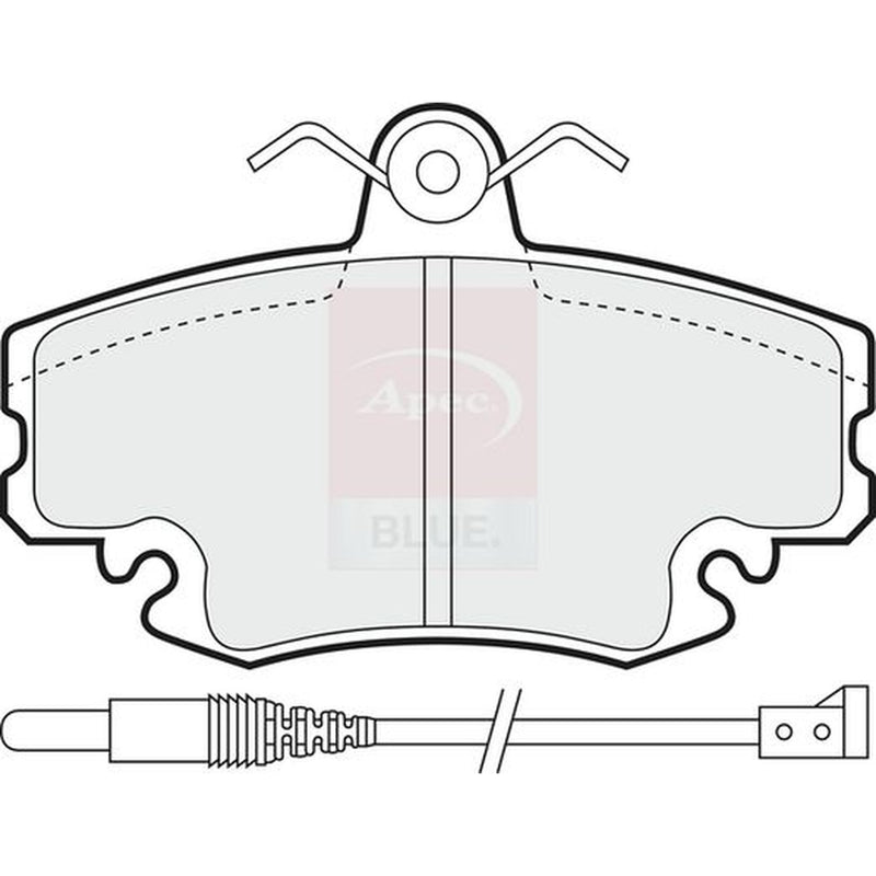 Apec Front Brake Pad Set PD3000
