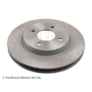 Blue Print 2 x Internally Vented Front Brake Discs ADN143137