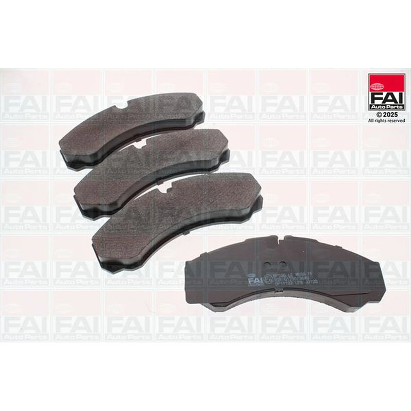 FAI Rear Brake Pad Set BP506